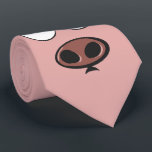 Gravata Porco bonito<br><div class="desc">Cara leitão pequena bonito em sua gravata.</div>