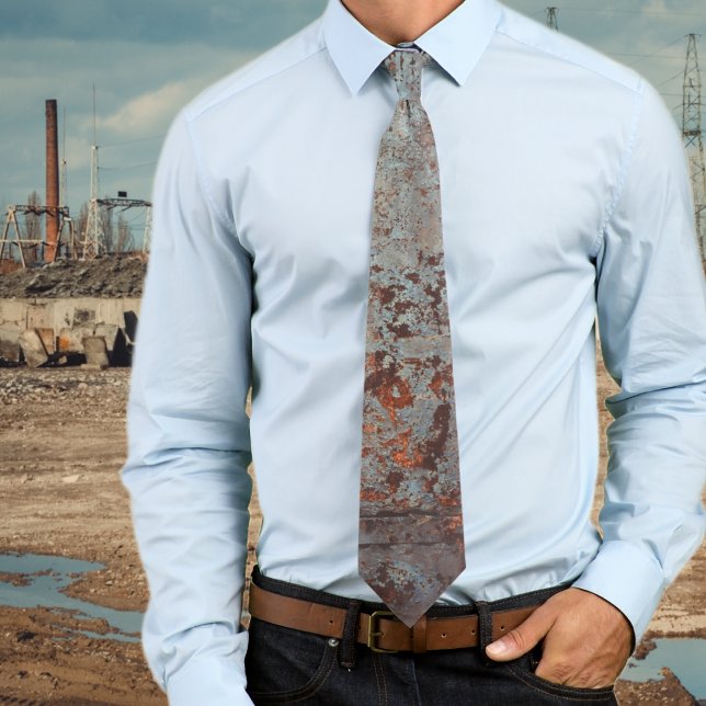 Gravata Porta enferrujada velha pintada (Criador carregado)