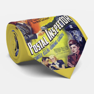 Gravata poster de filme da Inspeção Postal de 1936