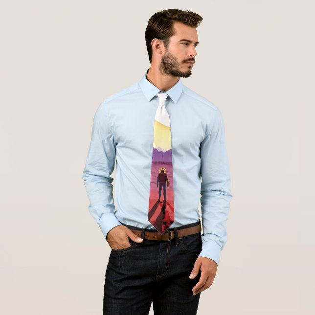 Gravata POSTER DE VIAGENS Futuro da NASA - Relaxe no Keple (In Situ)