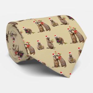 Gravata Prairie Christmas Tie (Dourado)