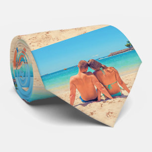 Gravata Presente de Fotografia Personalizada Coloque Suas