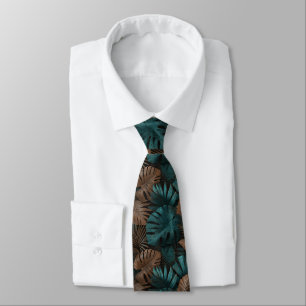 Gravata Presente de Natal Bonito para Marido Flor Tropical