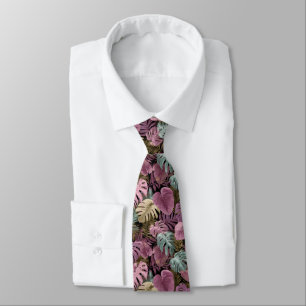 Gravata Presentes Únicos Para Marido Floral Tropical