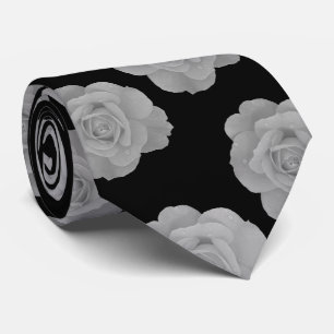 Gravata Preto Branco Elegante Sofisticado Cinza Impressões