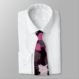 Gravata preto das flores