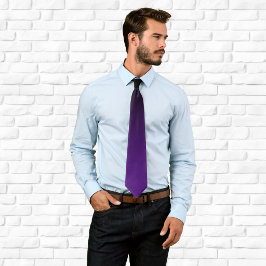 Gravata Preto Moderno e Gradiente Roxo Real