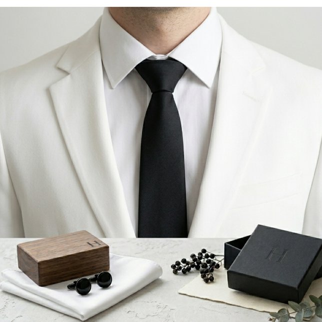 Gravata Preto puro (Criador carregado)