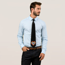 Gravata Pride Rainbow Heark Tie