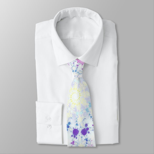 Gravata Primavera Mandala Tie (Amarrado)