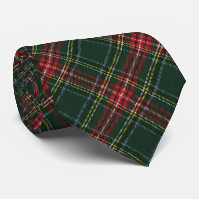 Gravata Princesa Mary Original Scottish Tartan (Rolled)