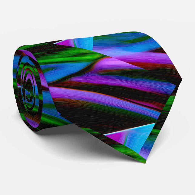 Gravata Prism Edge Art Tie (Rolled)