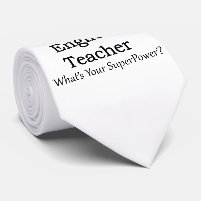 Gravata Professor de inglês (Rolled)