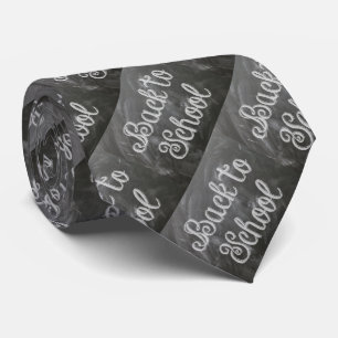 Gravata Professora da Escola Biologia Chalk Colktie