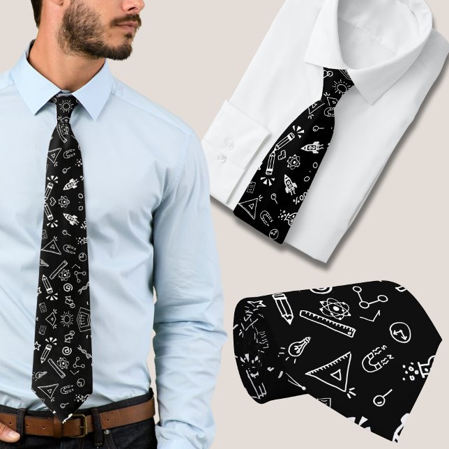 Gravata Professora de Física de Ciência, Gift Tie (Criador carregado)