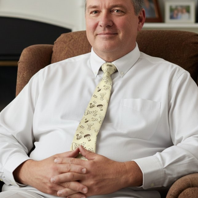 Gravata Professora de Química Científica e Pattern Tie (Criador carregado)