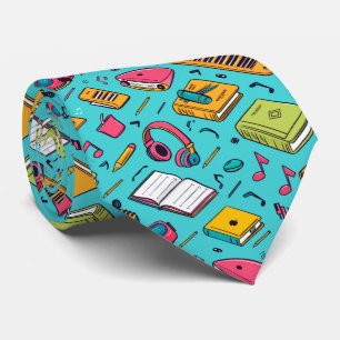 Gravata Professora legal de padrão escolar