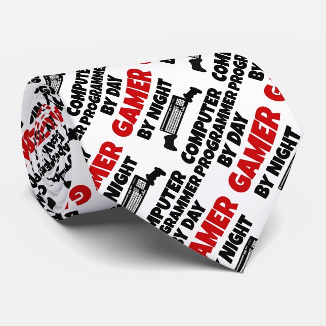 Gravata Programador de Computador por Jogador do Dia pela  (Rolled)