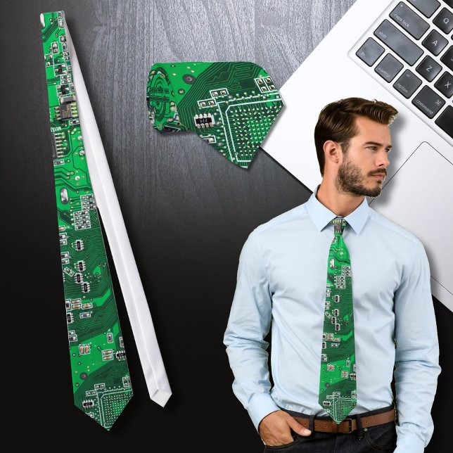 Gravata Projeto de Placa de Circuito PCB Verde para Profis (Criador carregado)