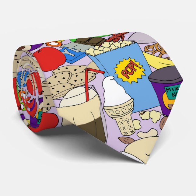 Gravata púrpura de tempo-pequeno (Rolled)