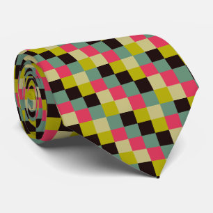 Gravata Quadrados de cores 06