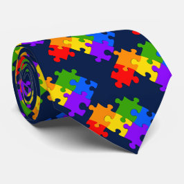 Gravata Quebra-cabeça LGBT