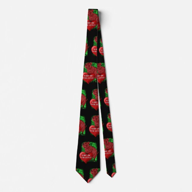 Gravata Quokka Love Tie (Frente)