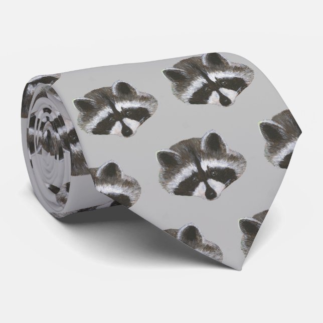 Gravata Raccoon (Rolled)