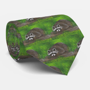 Gravata Raccoon Neck Tie