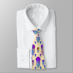 Gravata Rainbots Silk, dançarinos subaquáticos