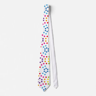 Gravata Rainbow Patternpolka