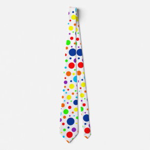 Gravata Rainbow Spots Tie
