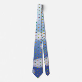 Gravata Rainbow Umbrella Neck Tie