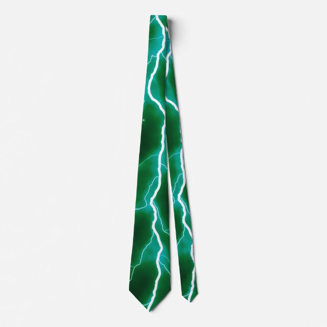 Gravata Raio - Verde (Frente)