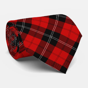Gravata Ramsay tartan red xadrez