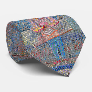 Gravata Rapaz de Rico Vestido: Um Paul Klee Inspirado