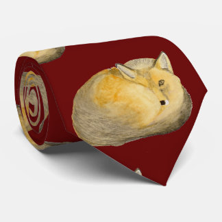 Gravata Raposa Vermelha