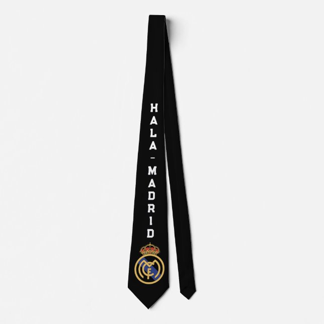 Gravata Real Madrid Tie (Hala Madrid) (Frente)