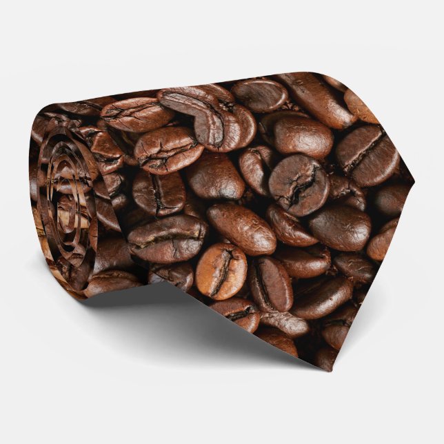 Gravata Realistic Roasted Coffee Pattern (Rolled)