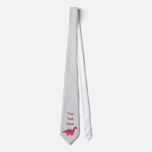 Gravata Red Dino Tie (Frente)
