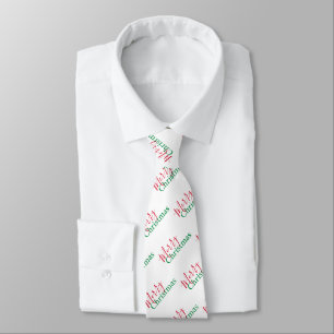 Gravata Red e Green Felry Natal Tradicional