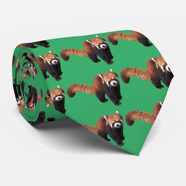 Gravata Red Panda (Rolled)