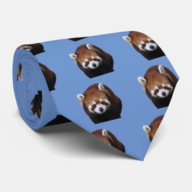 Gravata Red Pandas (Rolled)