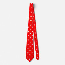 Red Stars Tie