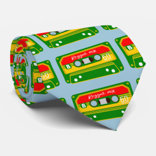 Gravata Reggae mixar fita cassete oitenta