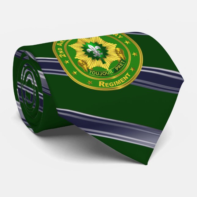 Gravata Regimento de Cavalaria Armada de segundo  (Rolled)