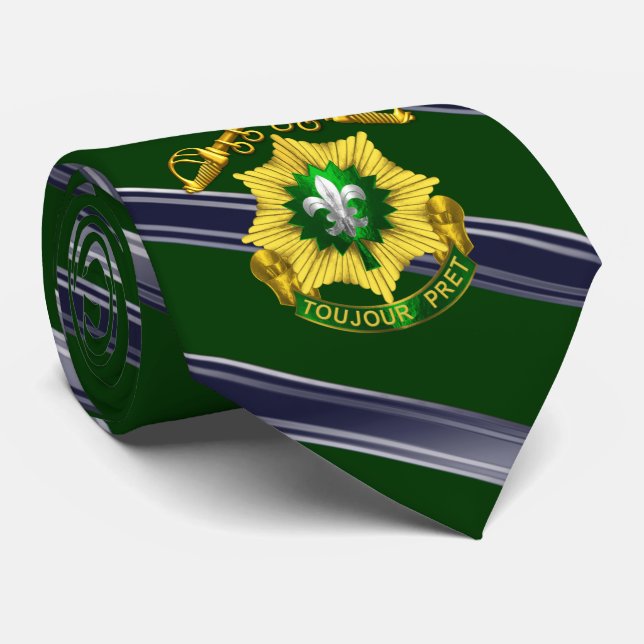 Gravata Regimento de Cavalaria Armada de segundo (Rolled)