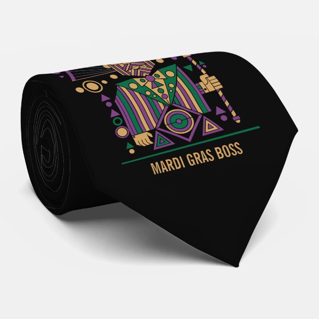 Gravata Rei Custom do Carnaval 2026 (Rolled)
