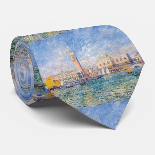 Gravata Renoir, “ Venice - The Doge’s Palace ” (Rolled)