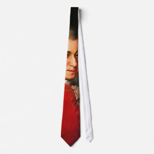 Gravata Retrato de Wolfgang Amadeus Mozart